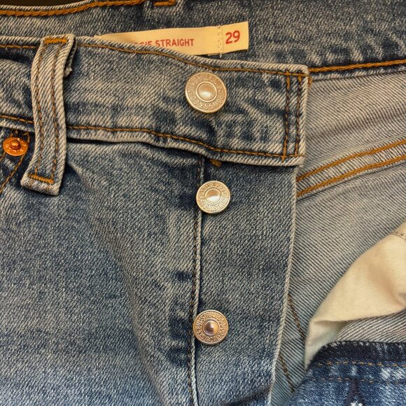 Womans Levi's Wedgie Jeans Size 29 - Picture 1 of 6